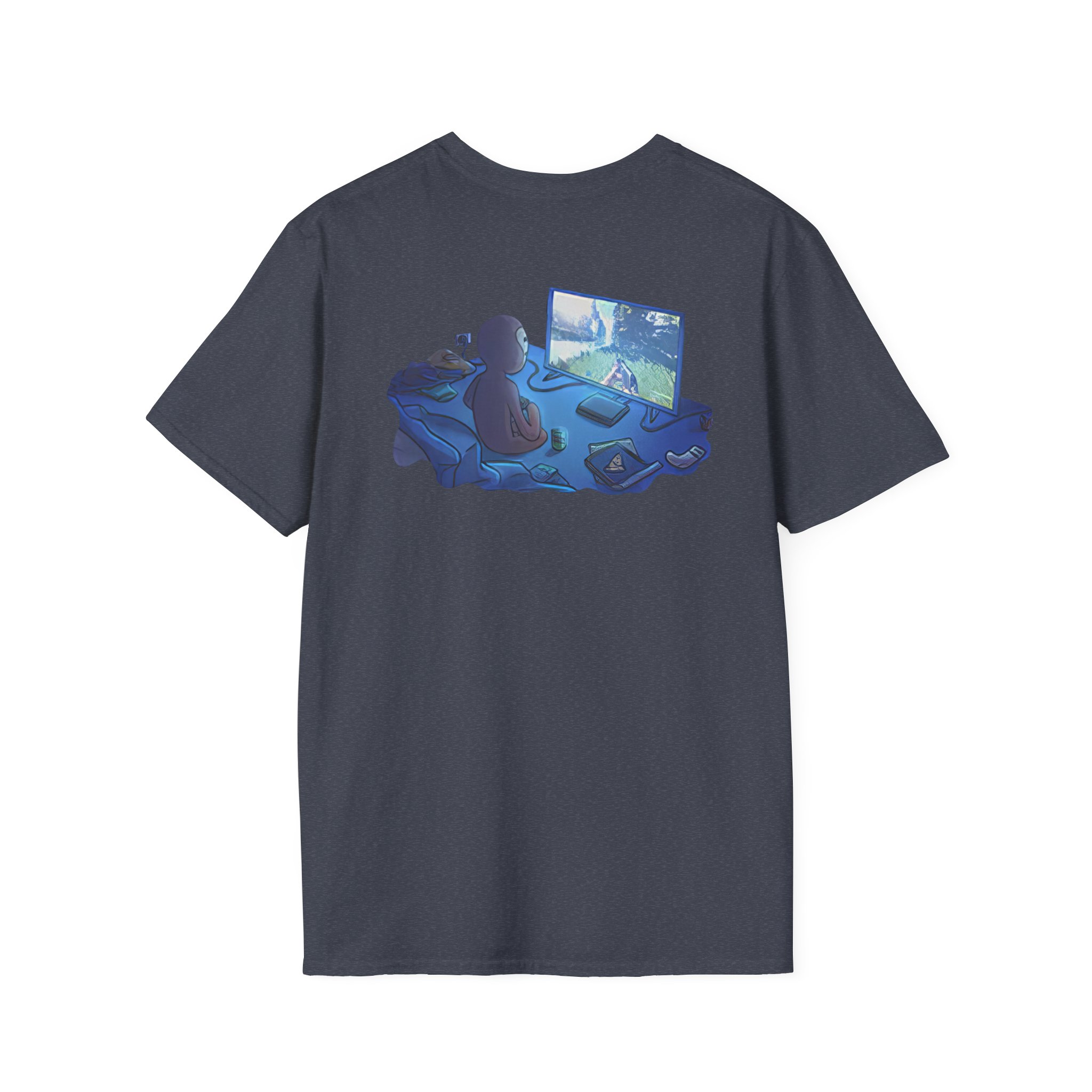 Spoonkid  Rust Monke Unisex Softstyle T-Shirt