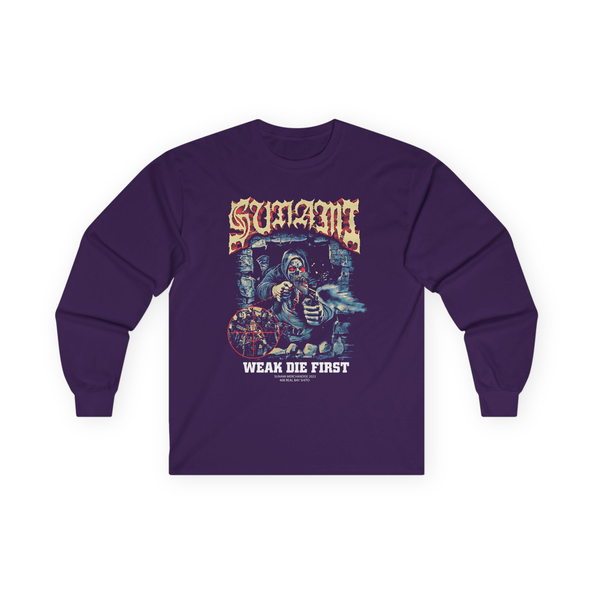 Sunami Shooter Unisex Ultra Cotton Long Sleeve Tee