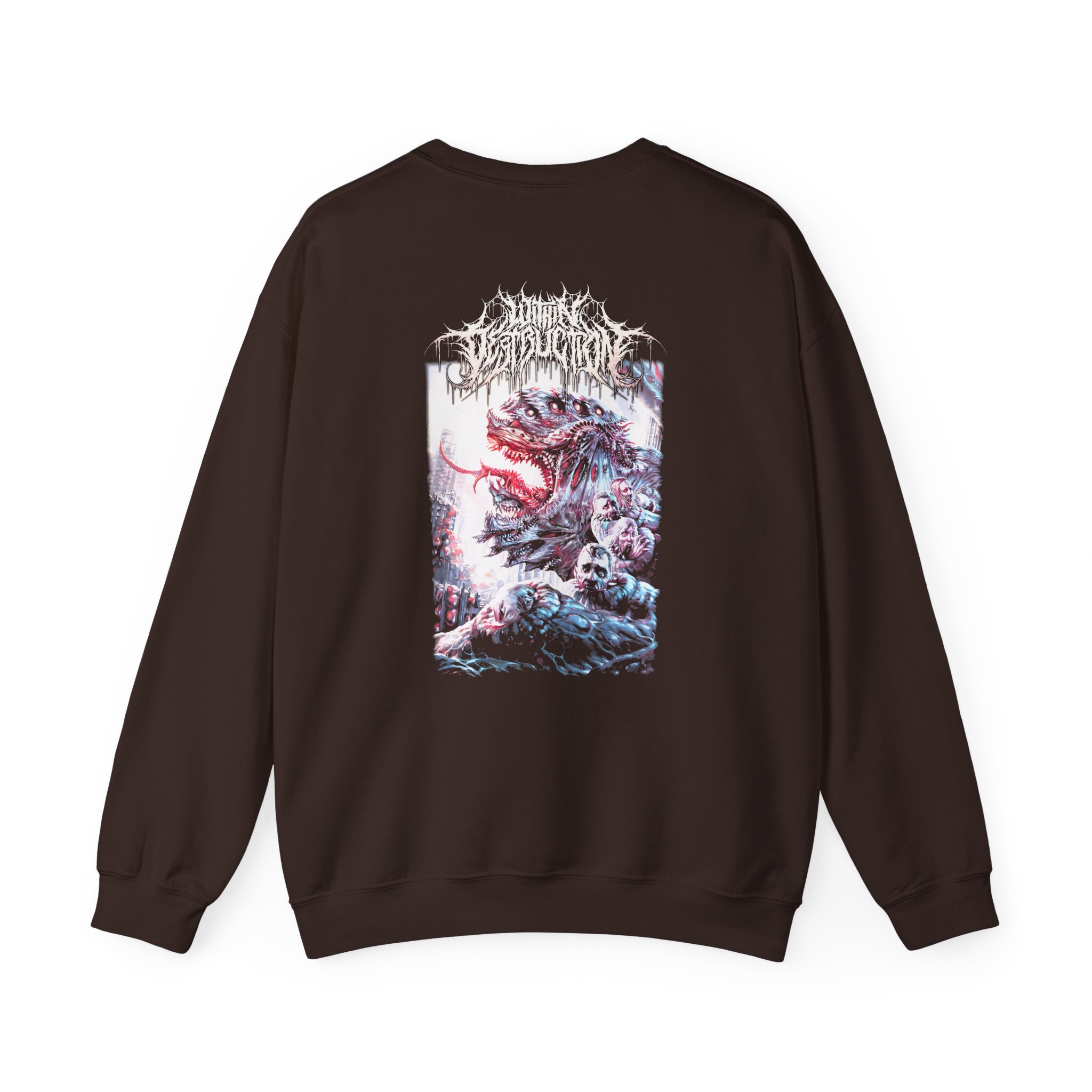 Within Destruction Deathwish Unisex Heavy Blend Crewneck Sweatshirt