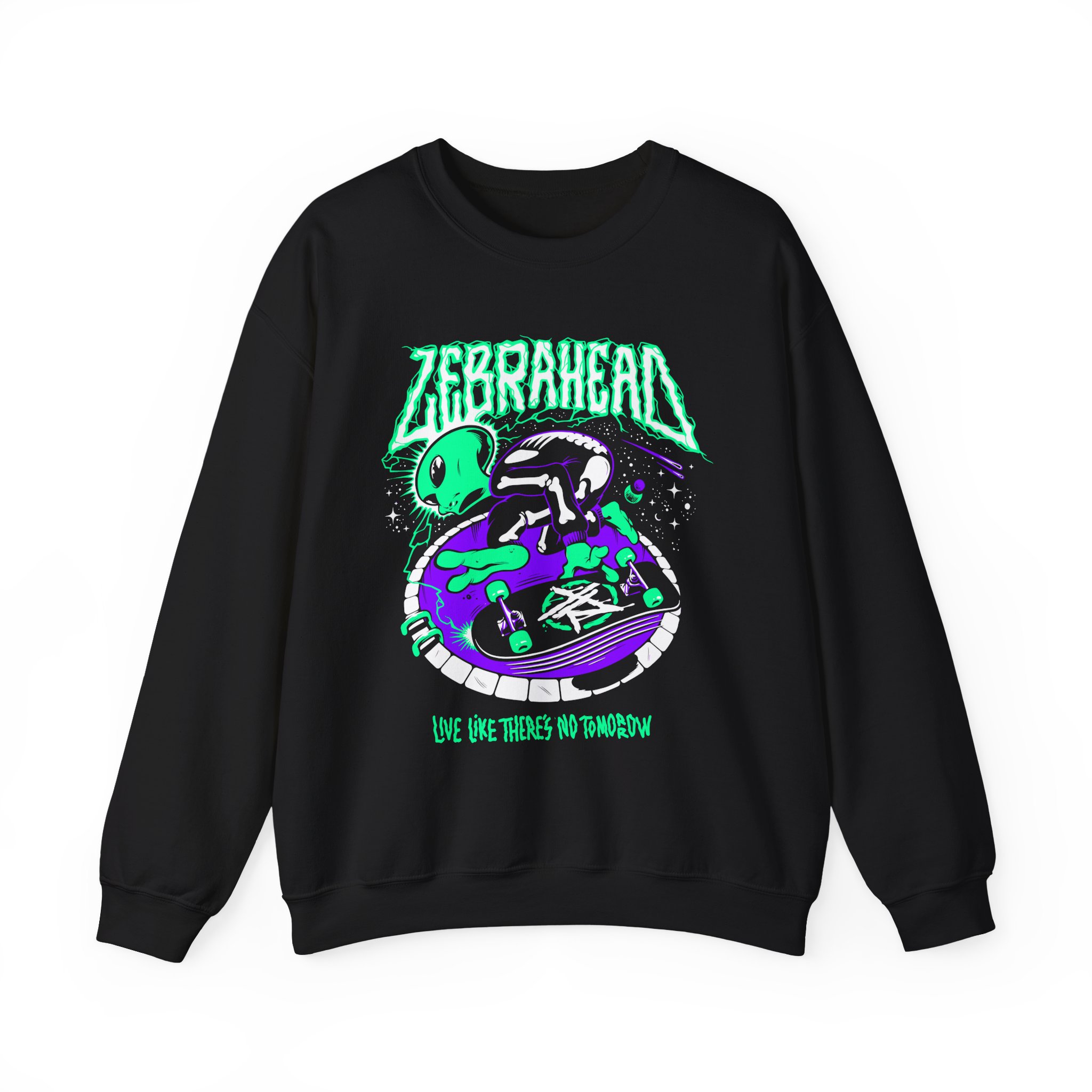 Zebrahead Unisex Heavy Blendâ„¢ Crewneck Sweatshirt