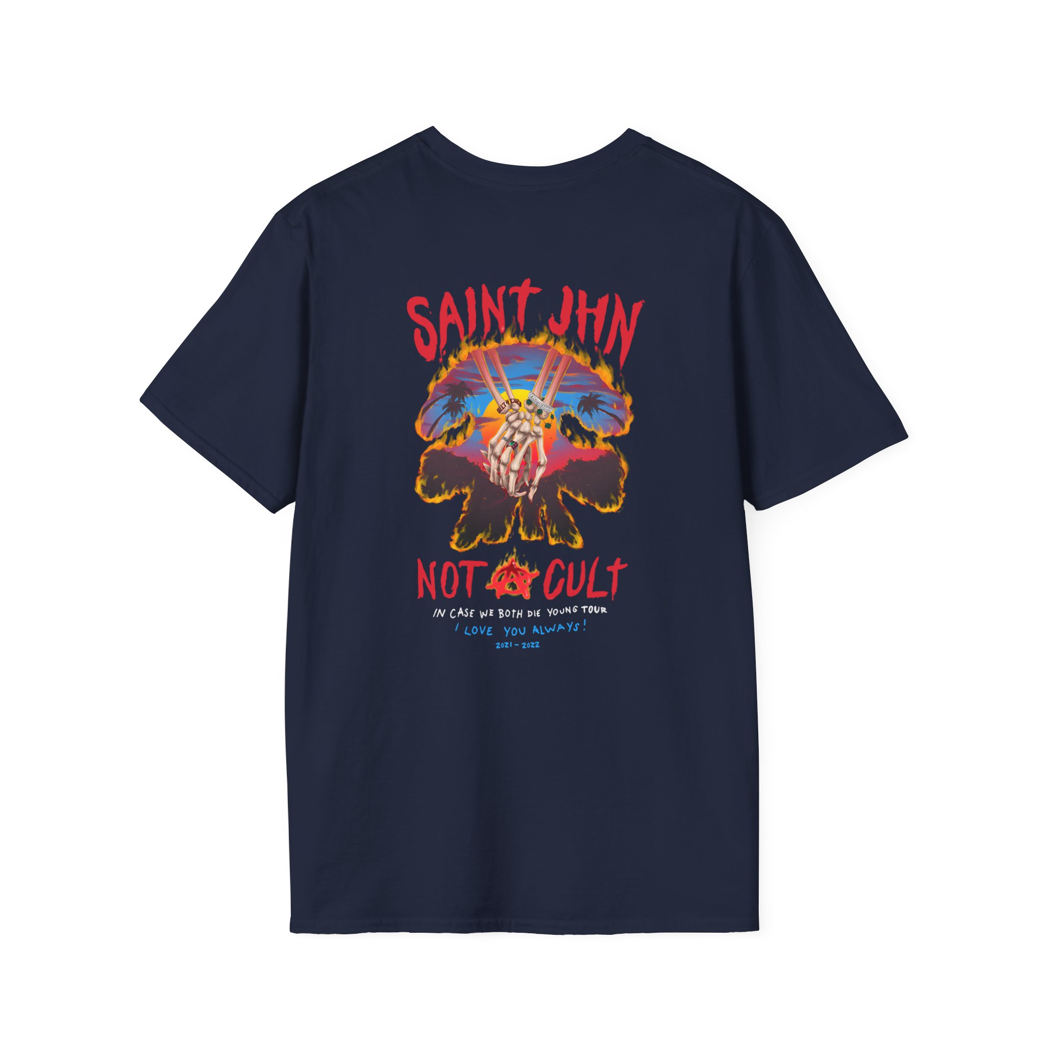 Saint Jhn Horse Stampede Unisex Softstyle T-Shirt
