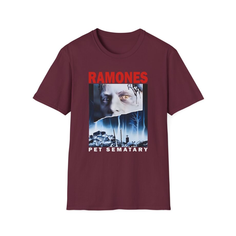 Ramones Pet Sematary T Shirt Unisex Softstyle T-Shirt
