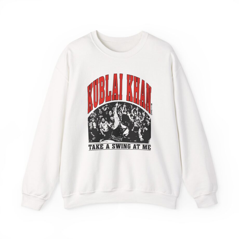 Kublai Khan - Take a Swing at Me Unisex Heavy Blend™ Crewneck Sweatshirt