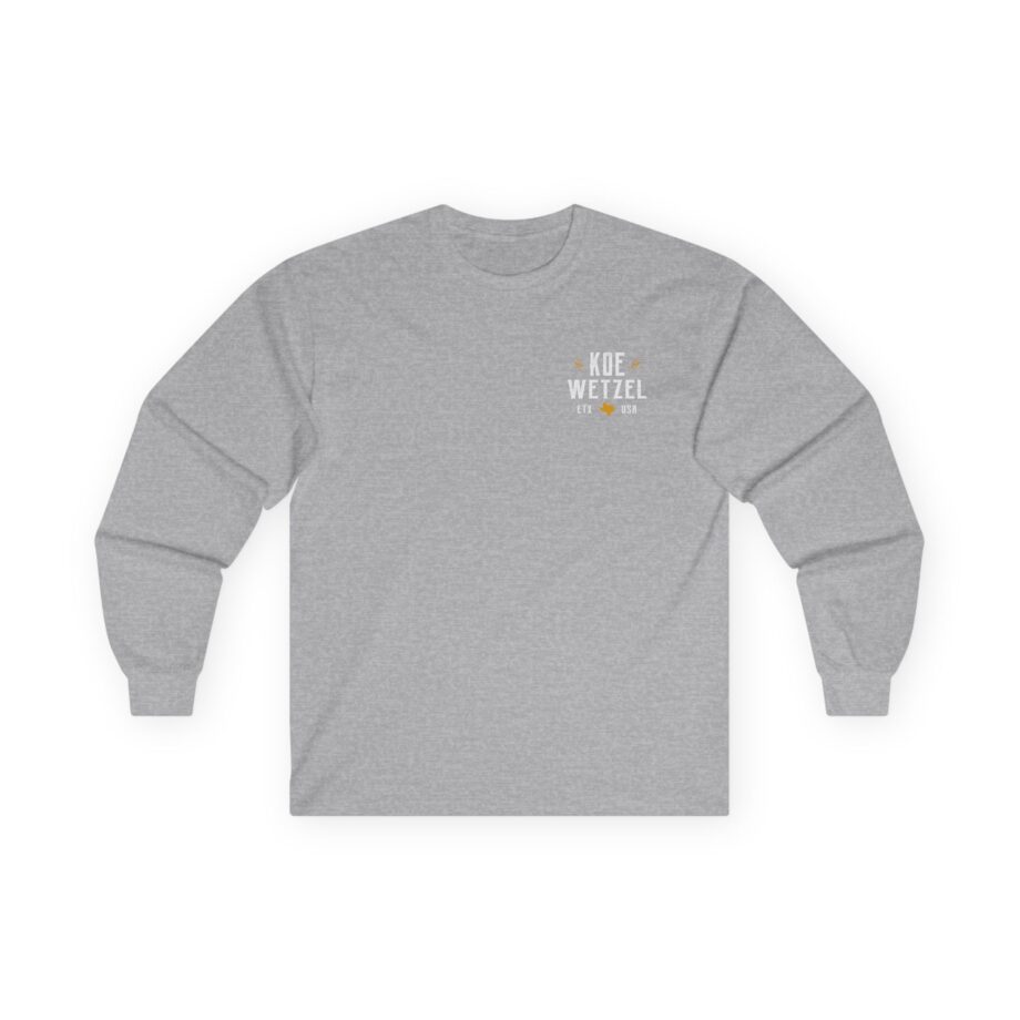 Koe Wetzel Shadow Sunfade Unisex Ultra Cotton Long Sleeve Tee