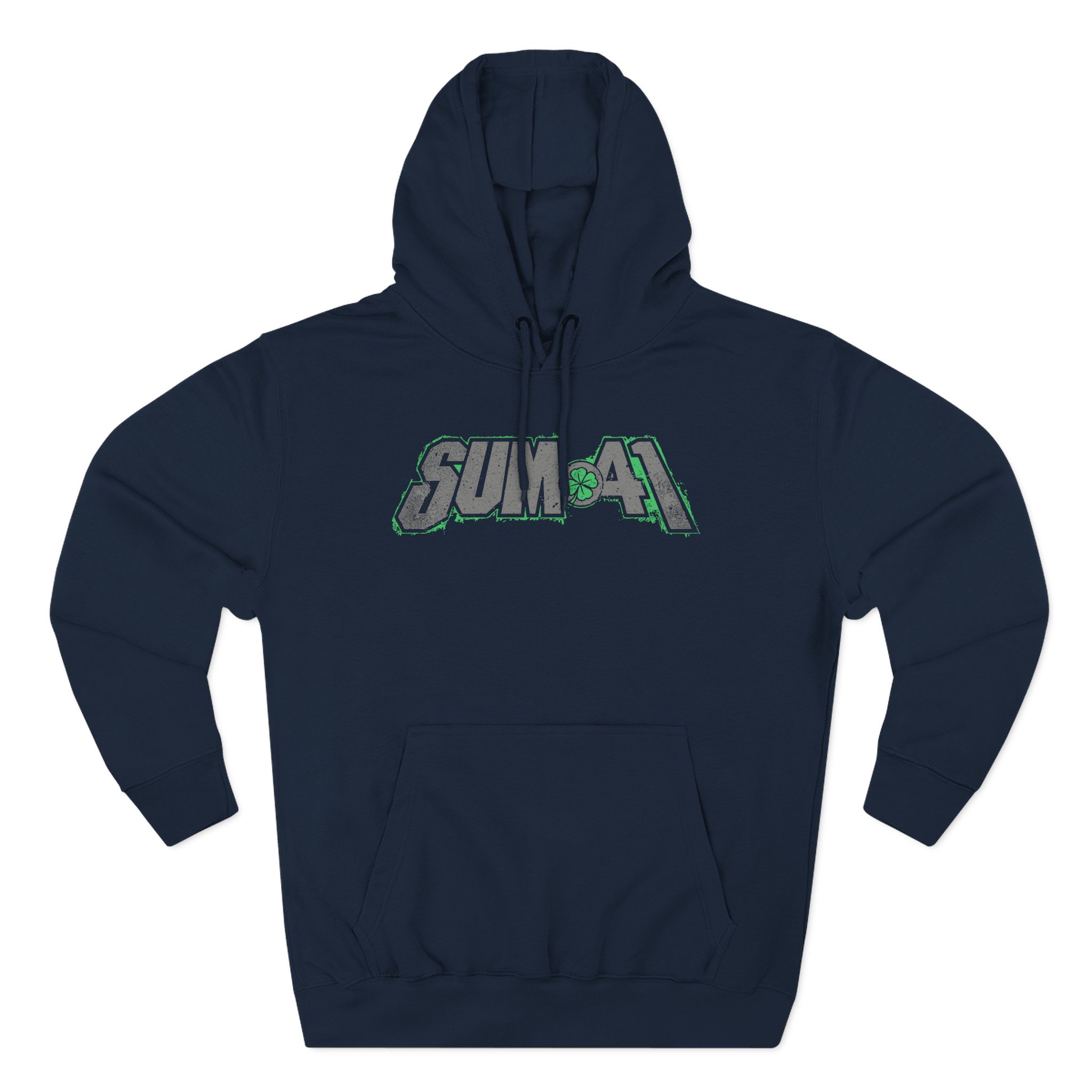 Sum 41 Shamrock Three-Panel Fleece Hoodie