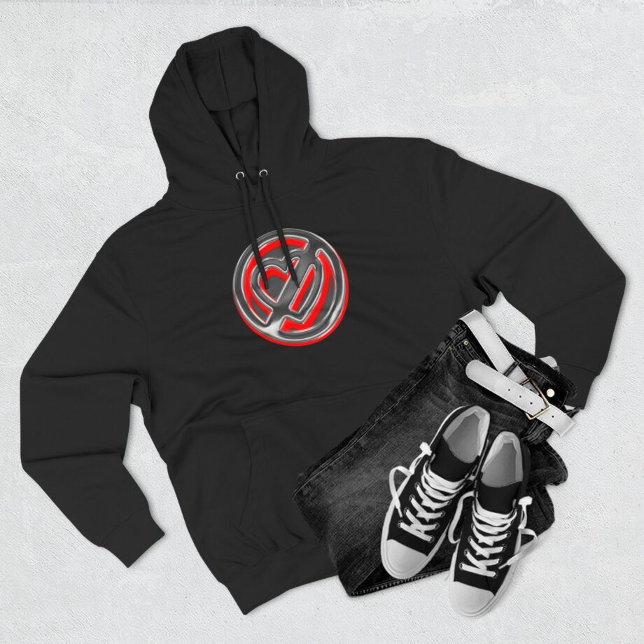 Fuerza Fuerza Jop Chrome Three-Panel Fleece Hoodie