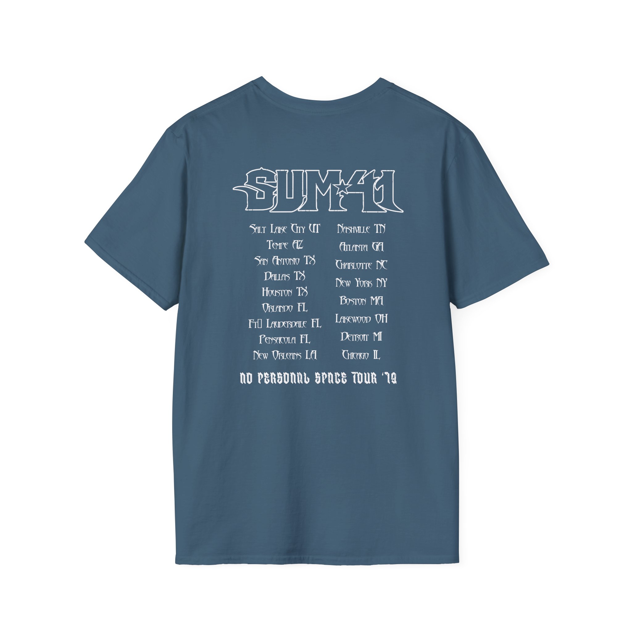 Sum 41 Reap41 Itin Unisex Softstyle T-Shirt