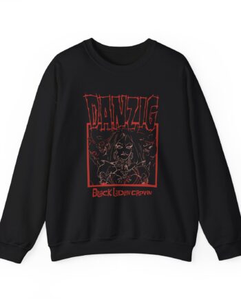 Danzig Black Laden Crown Unisex Heavy Blend™ Crewneck Sweatshirt