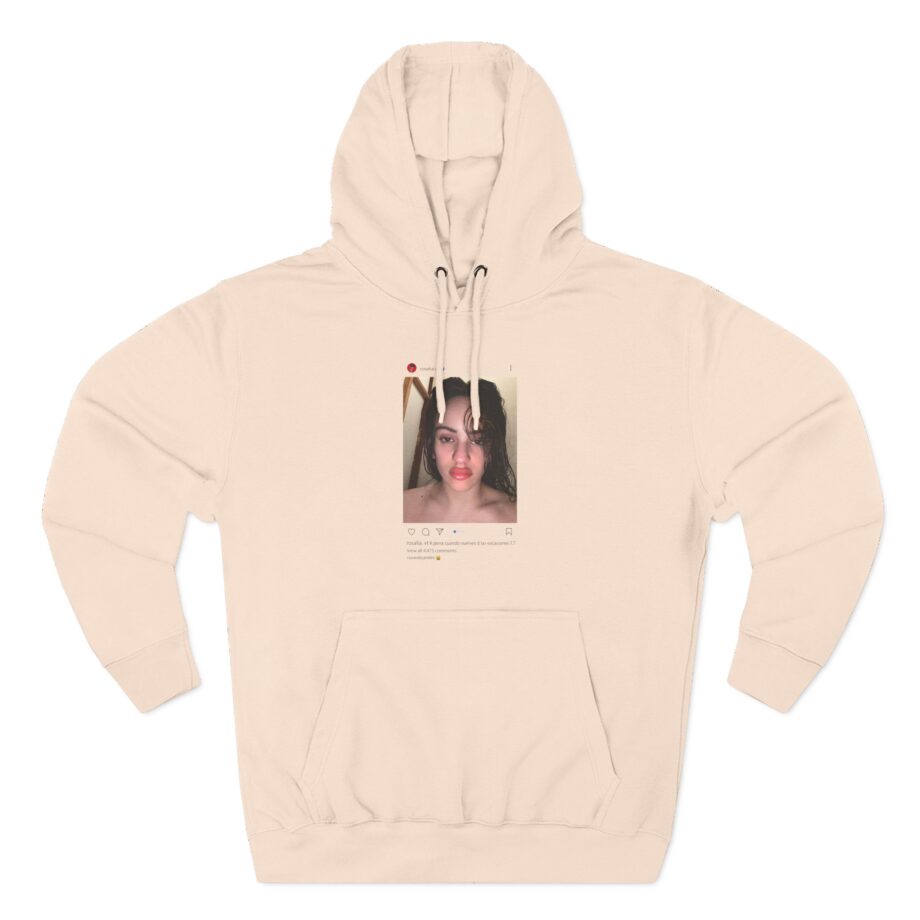 Rosalia Motomami Instagram Three-Panel Fleece Hoodie