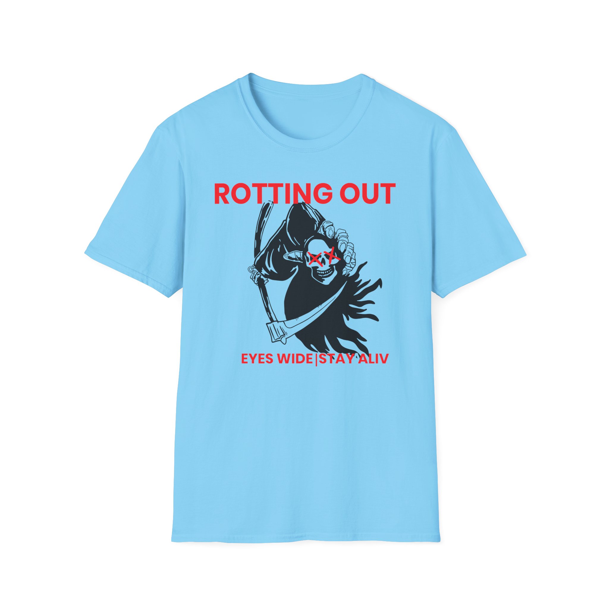 Rotting Out Eyes Wide Stay Alive Unisex Softstyle T-Shirt
