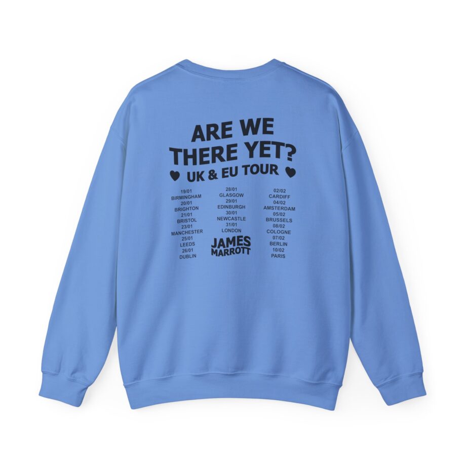 James Marriott 2024 Tour Logo Unisex Heavy Blend™ Crewneck Sweatshirt
