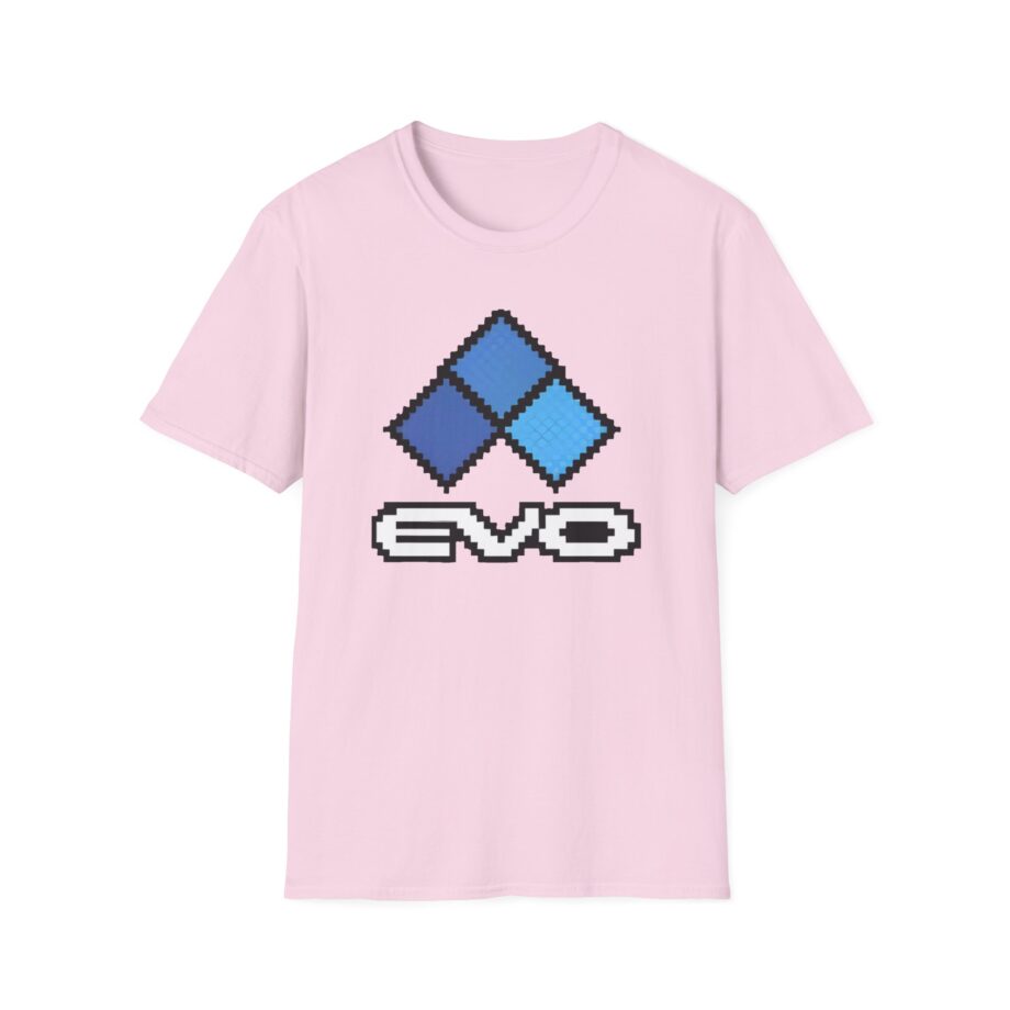 Evo 8 Bit Logo Returns Unisex Softstyle T-Shirt