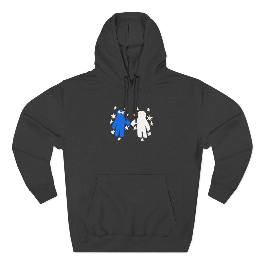 Out of Character Three-Panel Fleece Hoodie