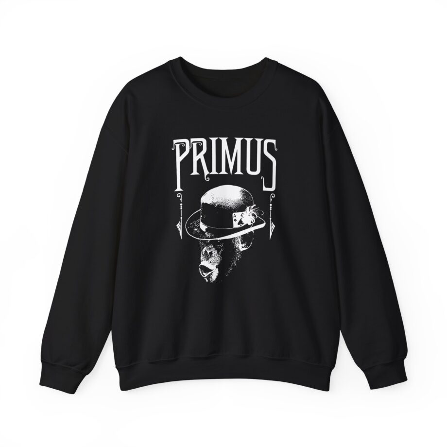 Primus Monkey Charcoal Unisex Heavy Blend™ Crewneck Sweatshirt