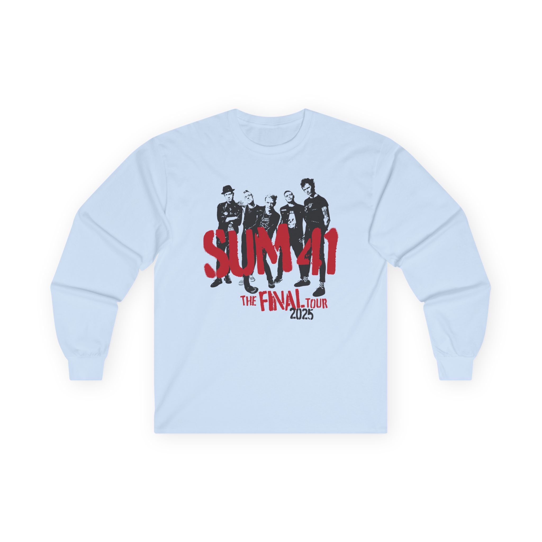 Sum 41 the Final Tour Unisex Ultra Cotton Long Sleeve Tee