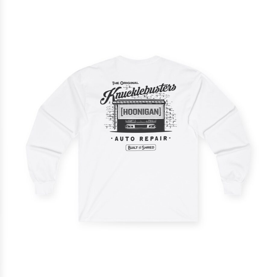 Ken Block Hoonigan Knucklebusters Auto Repair Unisex Ultra Cotton Long Sleeve Tee
