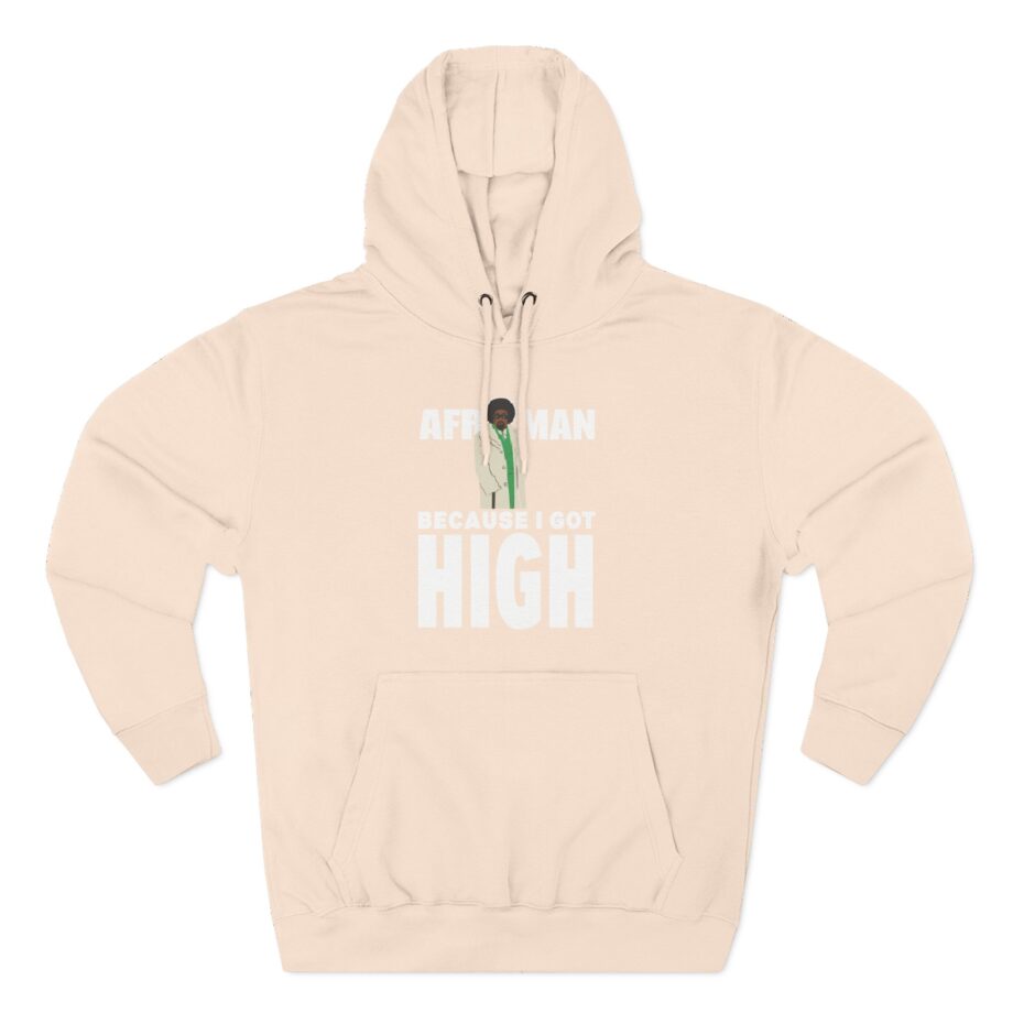 Afroman Because I Got High Three-Panel Fleece Hoodie