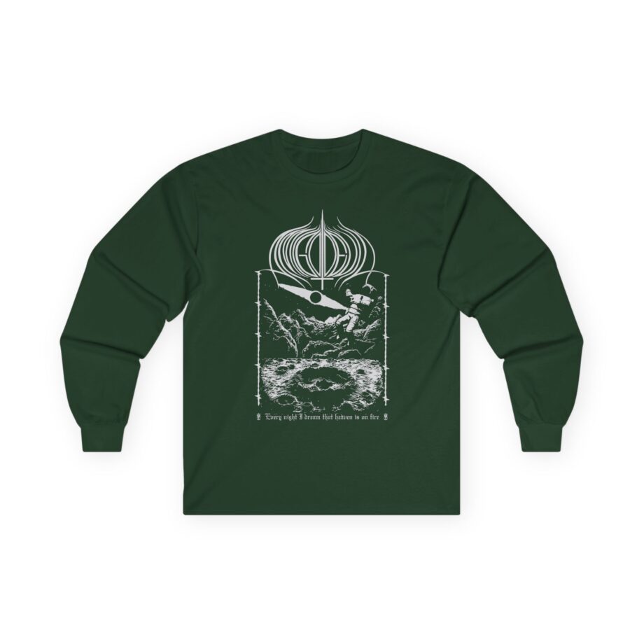 Amigo The Devil  Heavens On Fire Unisex Ultra Cotton Long Sleeve Tee