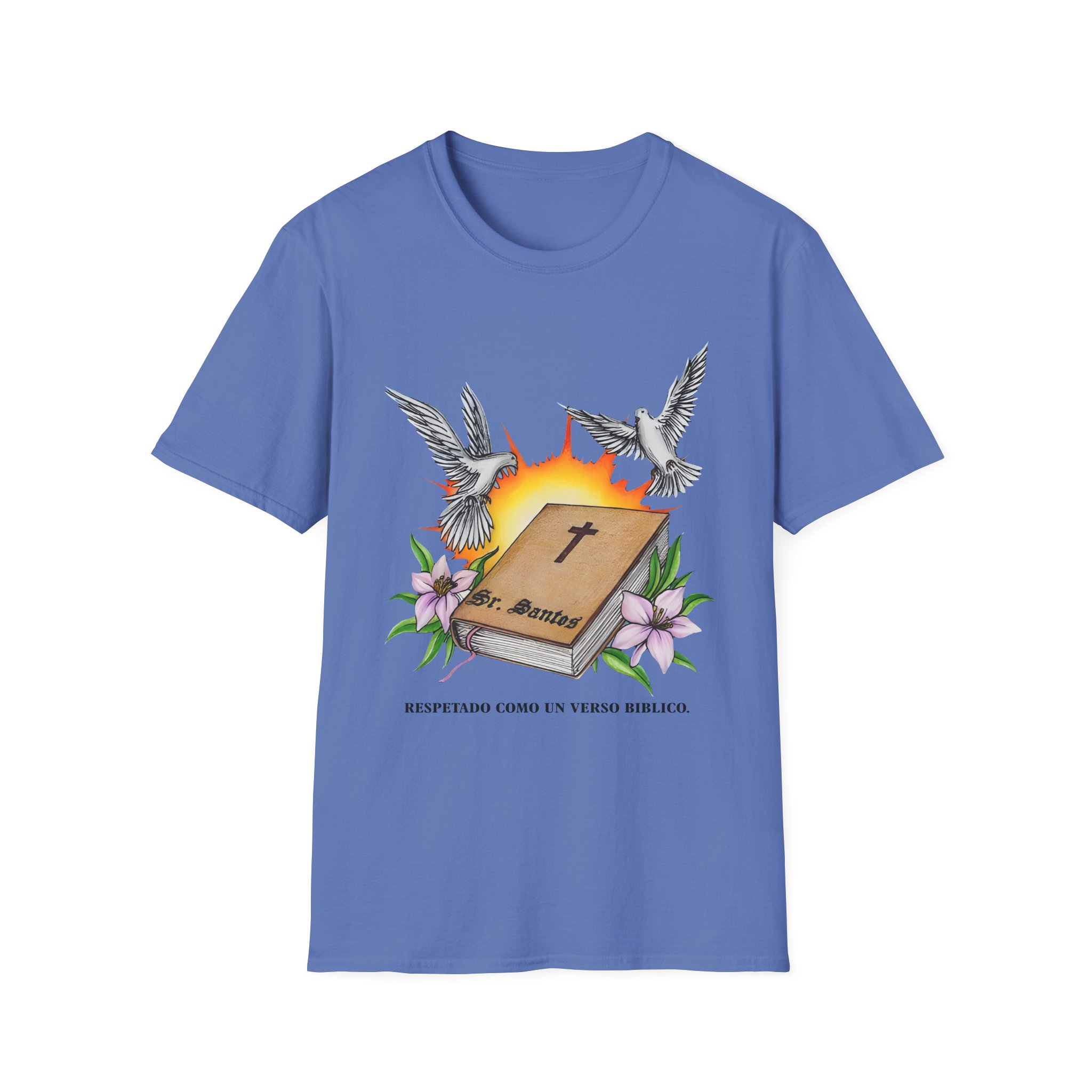 Arcangel Respira Como Un Verso Biblico Unisex Softstyle T-Shirt