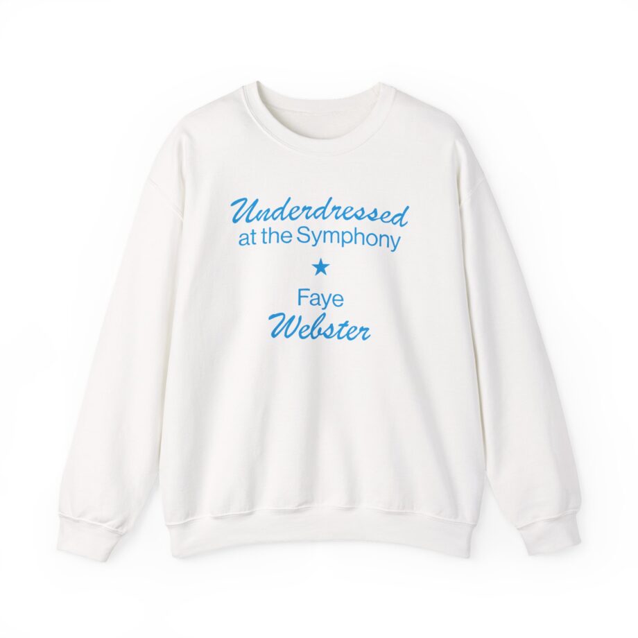 Faye Webster Underdressed at the Symphony 2024 Tour Unisex Heavy Blend™ Crewneck Sweatshirt