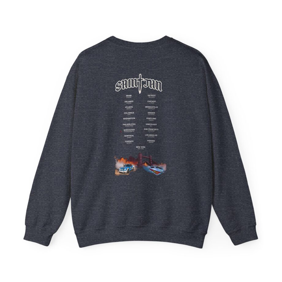 Saint JhnIgnorant Forever World Tour Unisex Heavy Blend™ Crewneck Sweatshirt