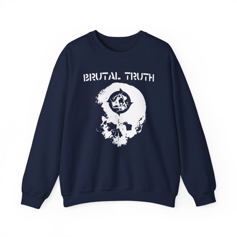 Brutal Truth Distort Destroy Noise Evolve Unisex Heavy Blend Crewneck Sweatshirt