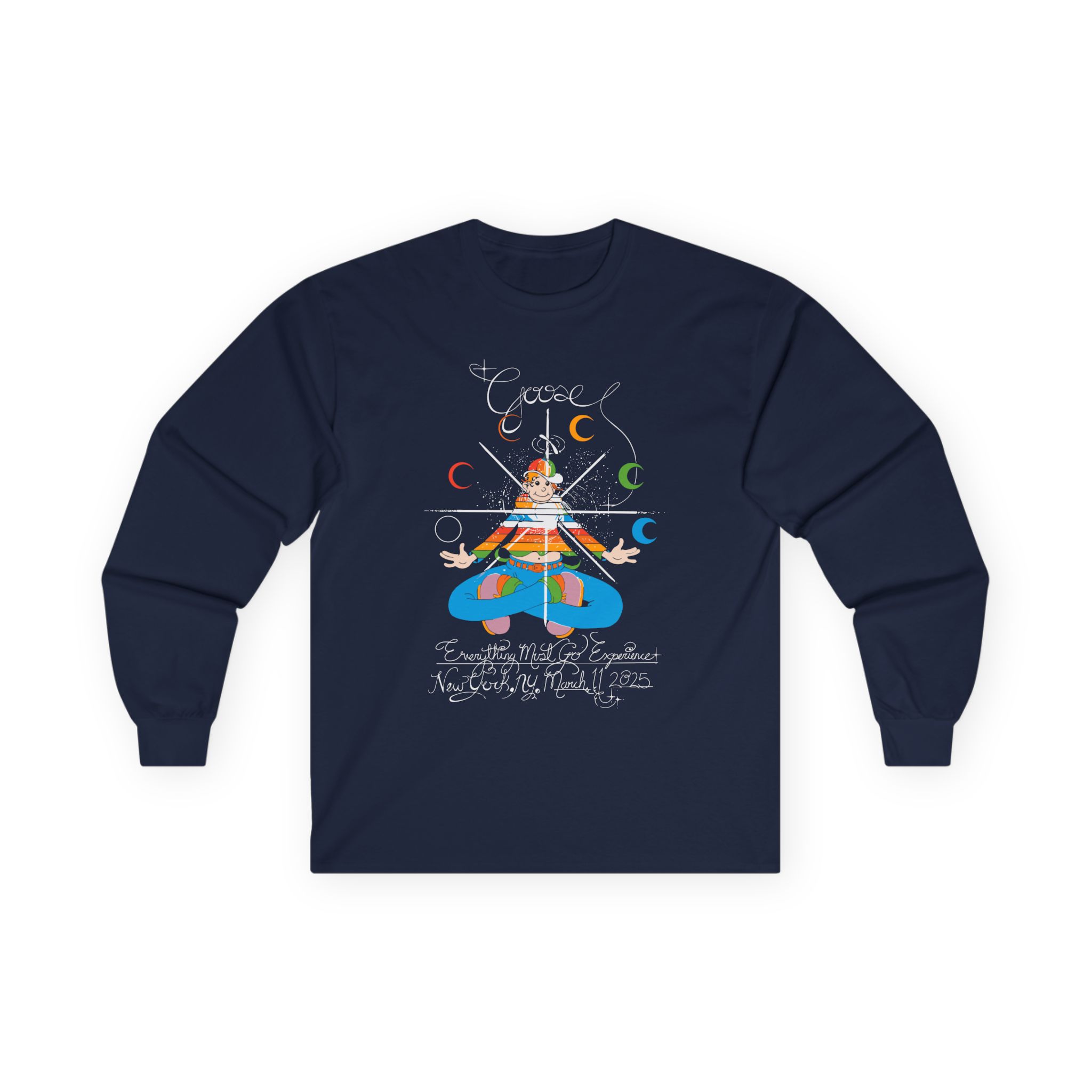 Goose Rainbow Kid EMG Experienc Unisex Ultra Cotton Long Sleeve Tee