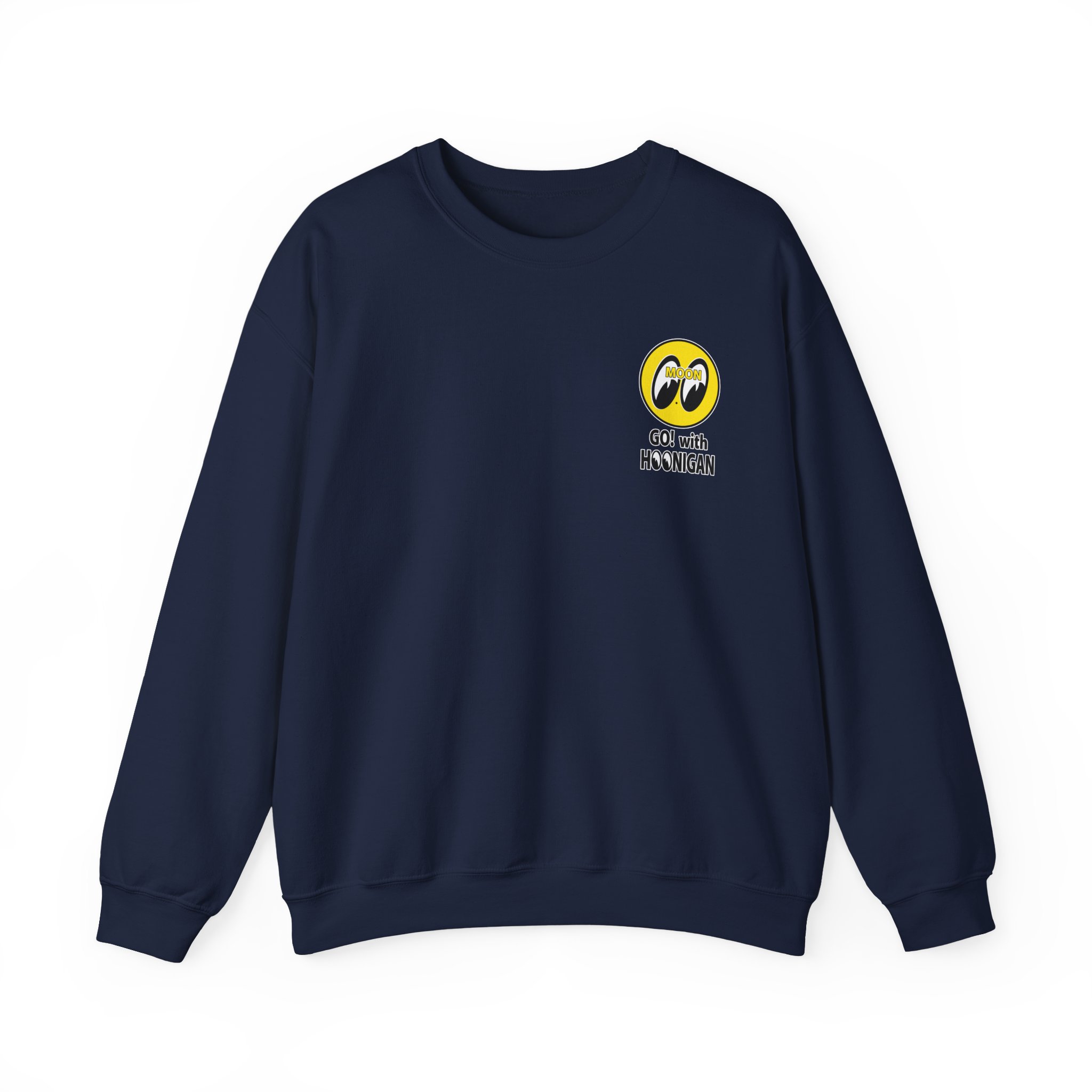 Ken Block Hoonigan X Mooneyes Go With Hoon Unisex Heavy Blendâ„¢ Crewneck Sweatshirt