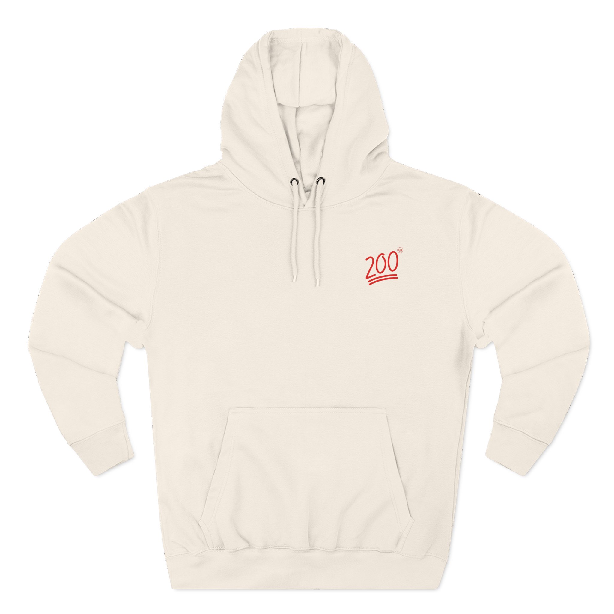 Gemischtes Hack Anniversary Three-Panel Fleece Hoodie