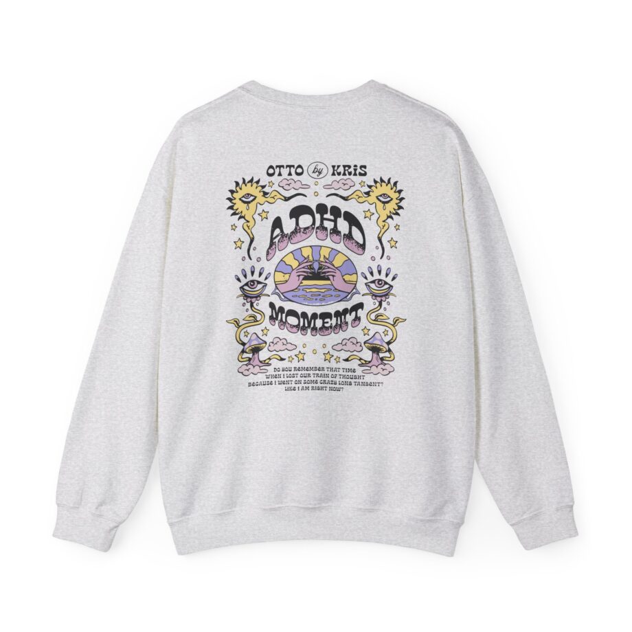 Kallmekris Adhd Moment Unisex Heavy Blend™ Crewneck Sweatshirt