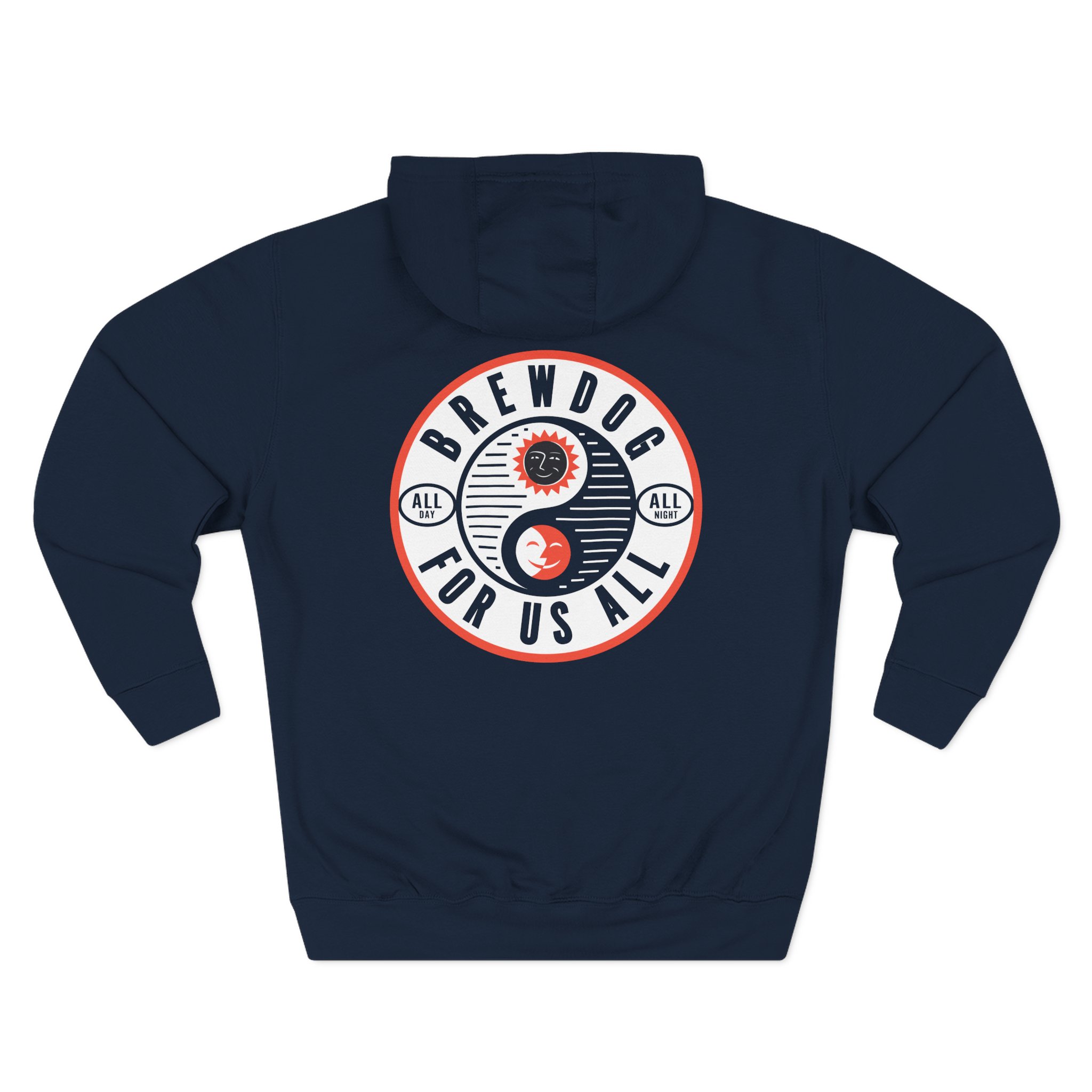 Brewdog All Day All Night Three-Panel Fleece Hoodie