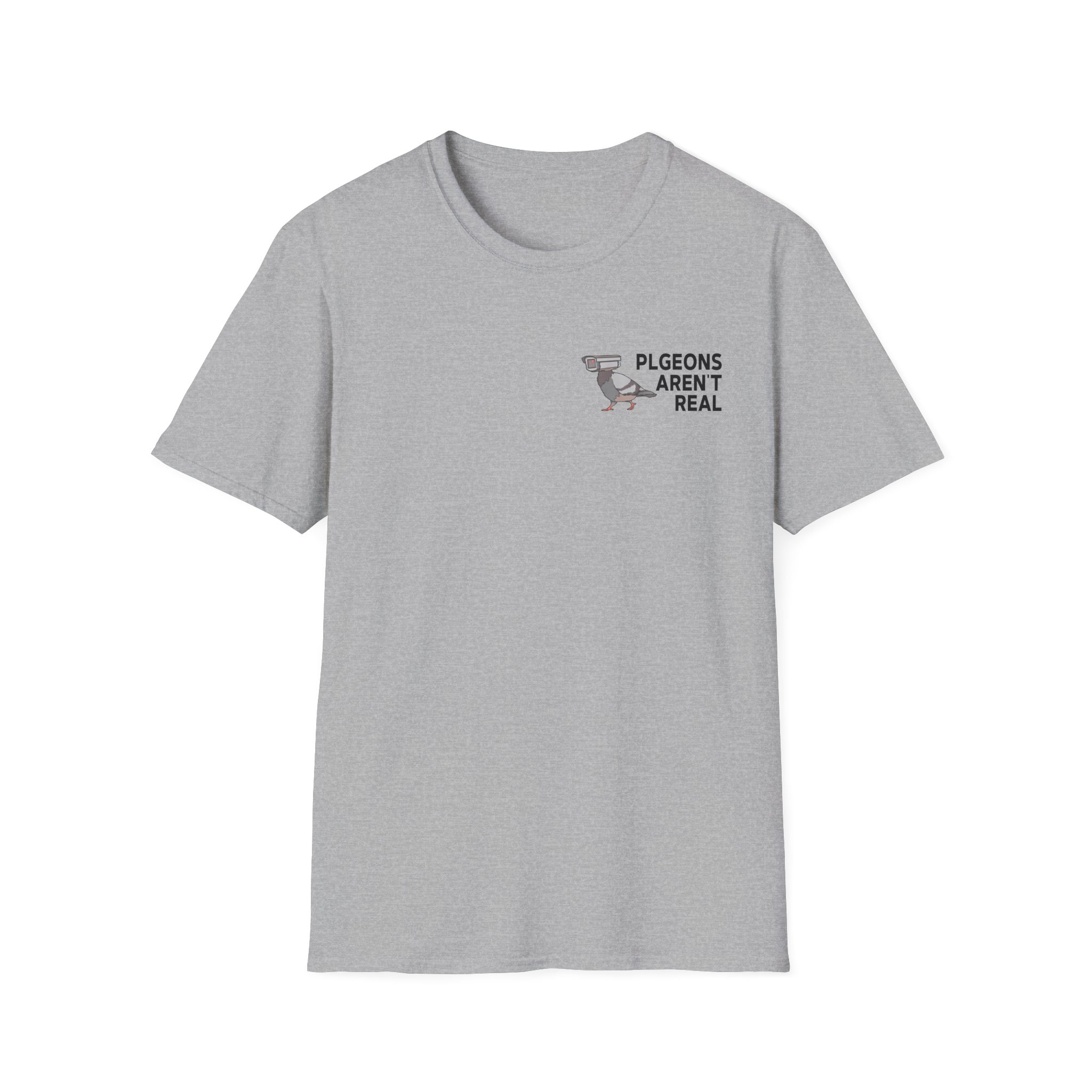 Birds Arent Real Unisex Softstyle T-Shirt
