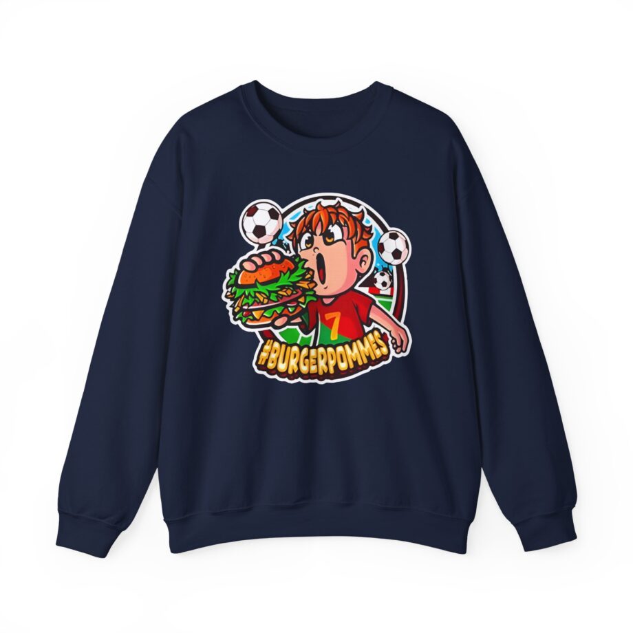 Burger Pommes Unisex Heavy Blend™ Crewneck Sweatshirt