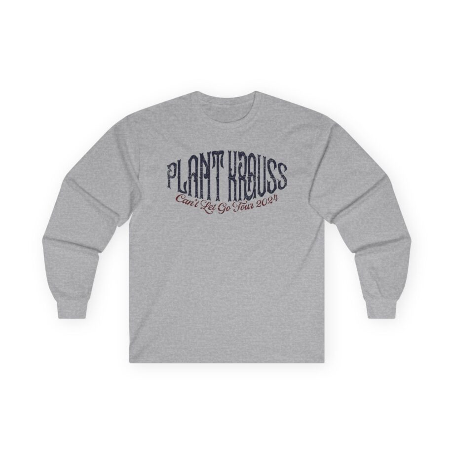 Robert Plant Inflated Type Unisex Ultra Cotton Long Sleeve Tee