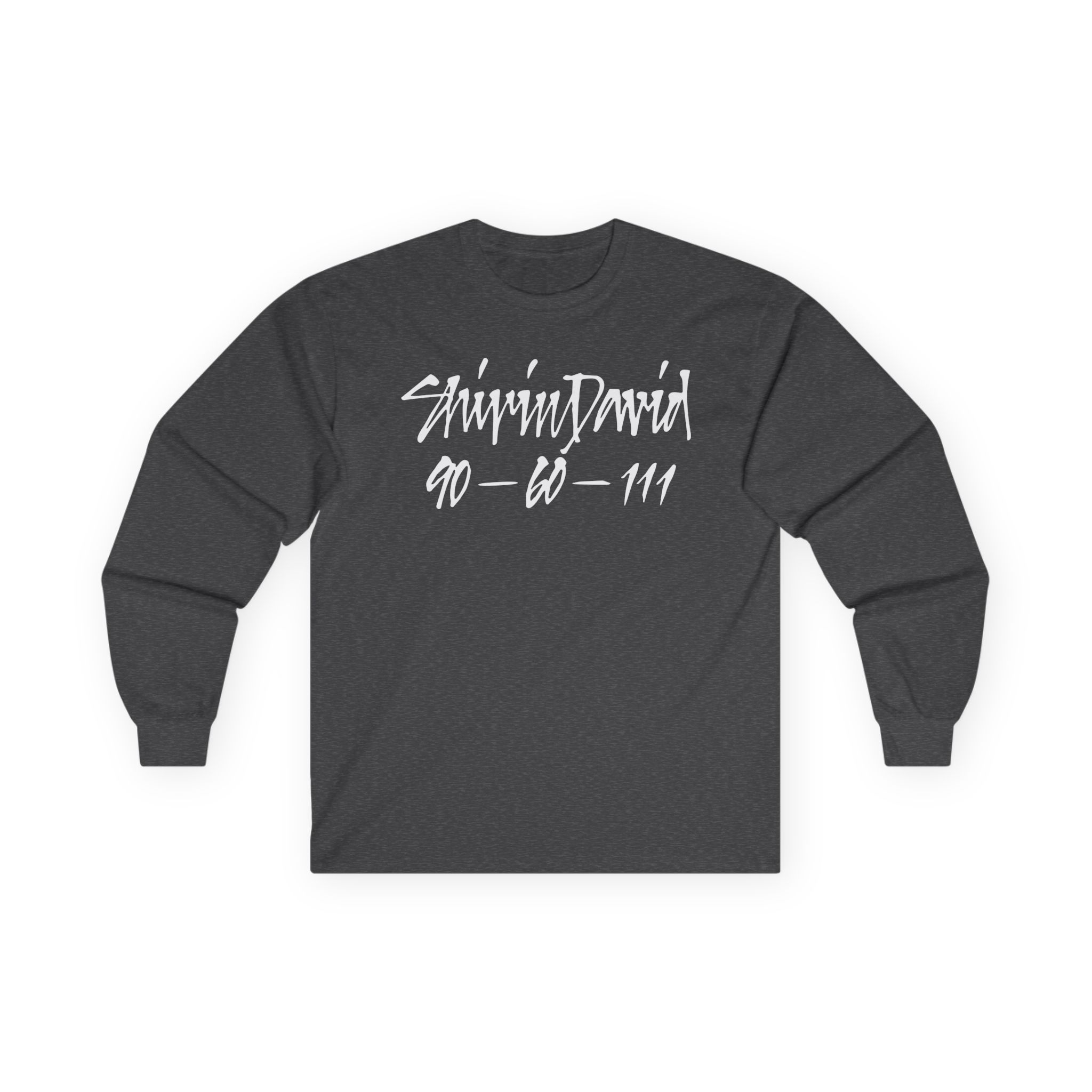 Shirin David 90-60-111 Text -  Unisex Ultra Cotton Long Sleeve Tee
