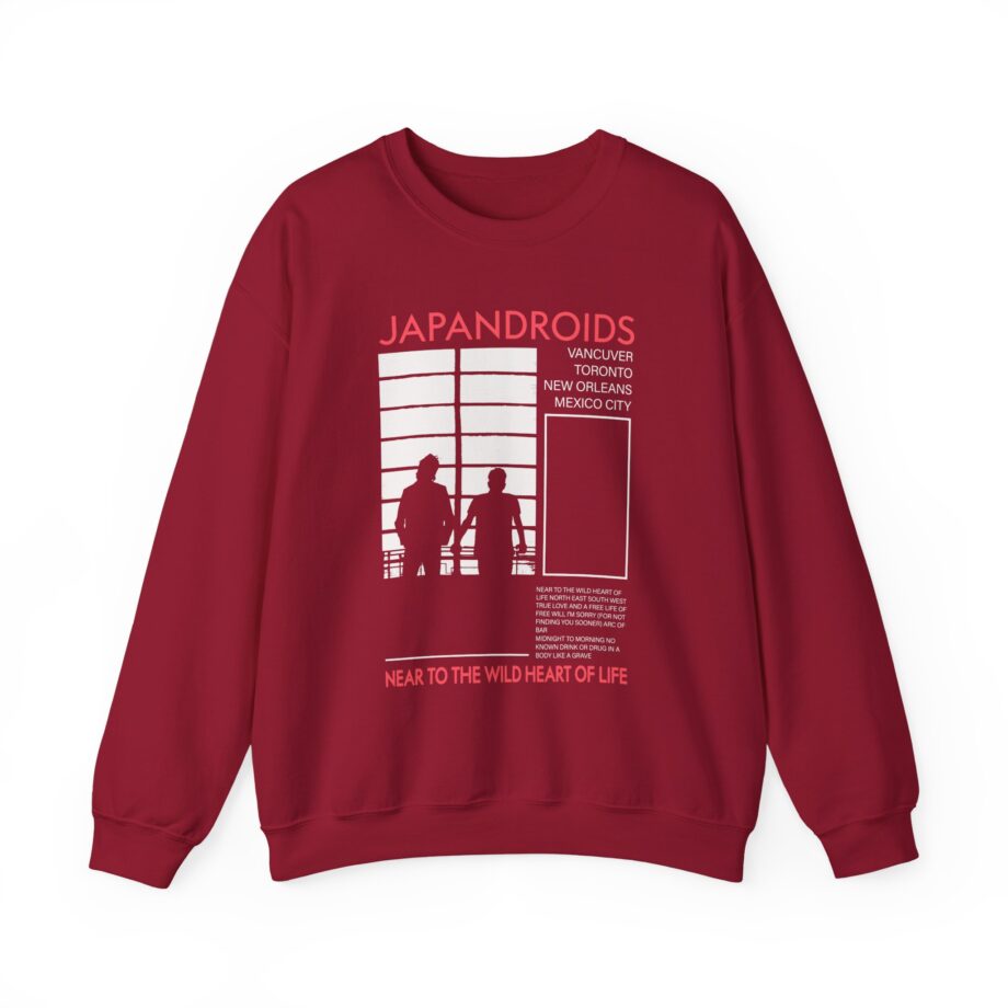 Japandroids Unisex Heavy Blend™ Crewneck Sweatshirt