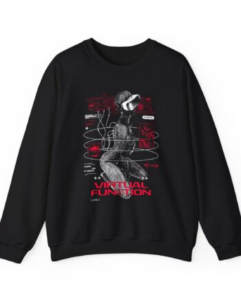 Darko Virtual Function Unisex Heavy Blend™ Crewneck Sweatshirt