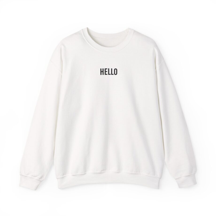 Adele Hallo Unisex Heavy Blend™ Crewneck Sweatshirt