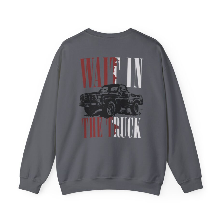 Hardy Wait in the Truck Unisex Heavy Blend™ Crewneck Sweatshirt