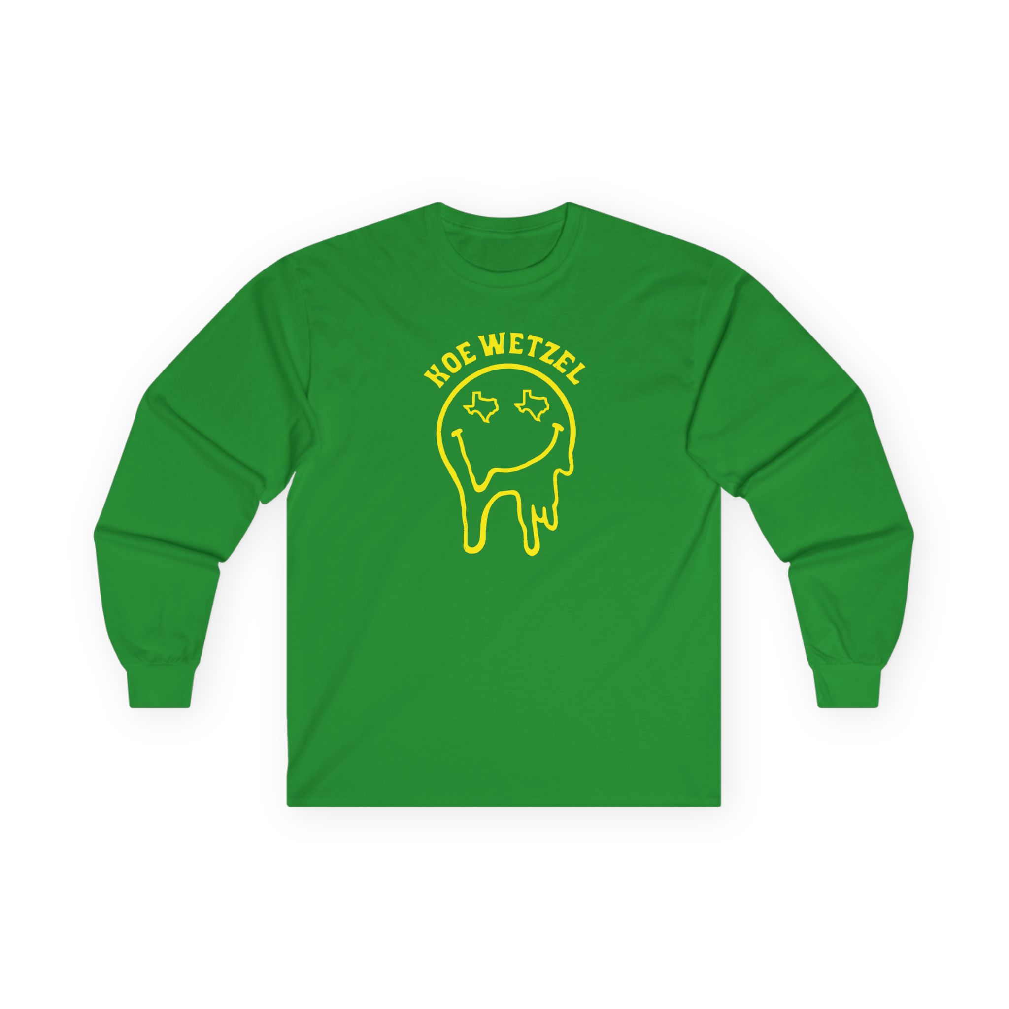 Koe Wetzel Drippy Smiley Unisex Ultra Cotton Long Sleeve Tee