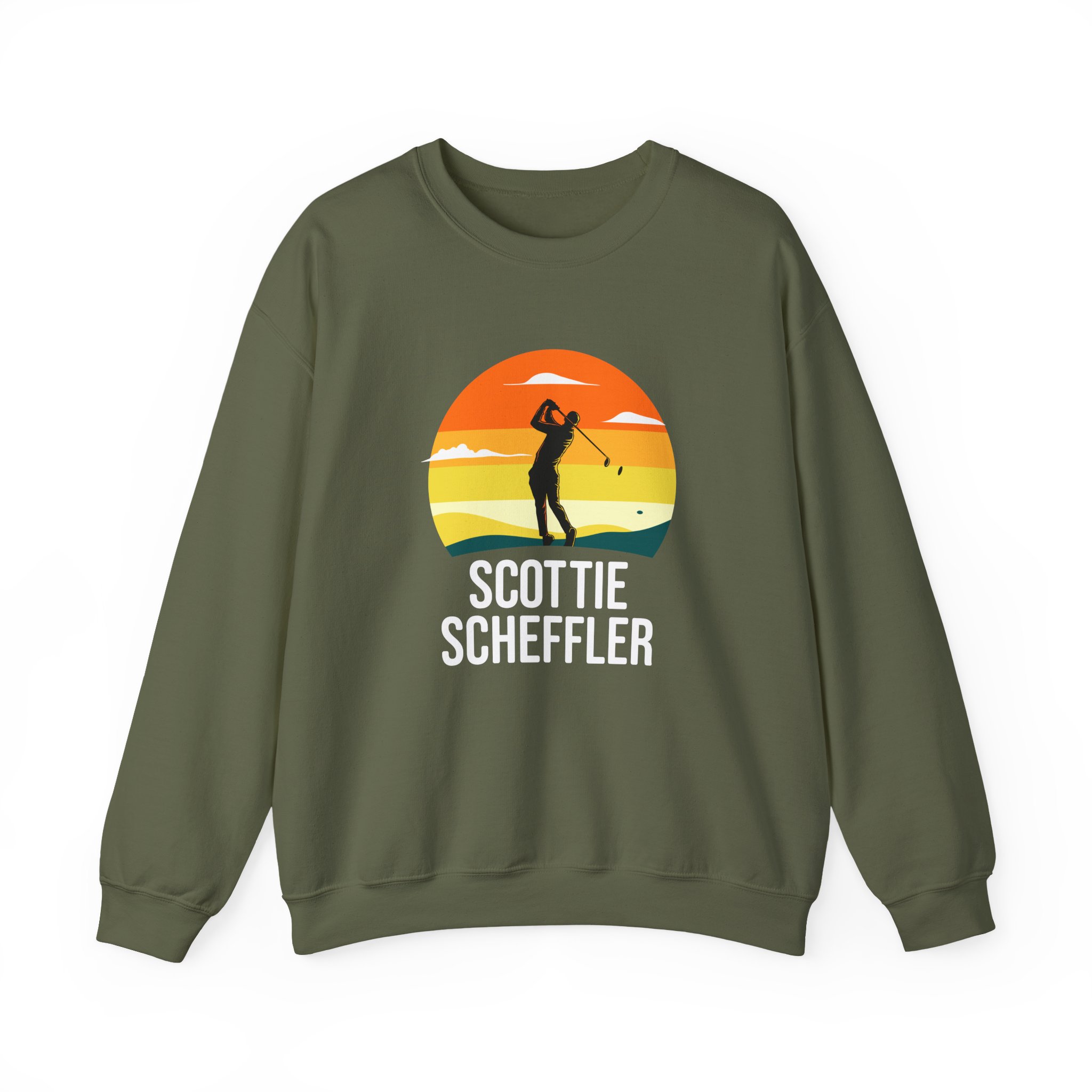 Scottie Scheffler Unisex Heavy Blendâ„¢ Crewneck Sweatshirt