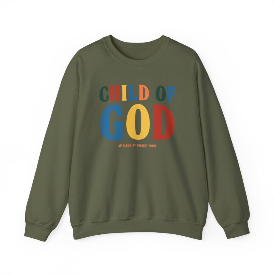 Forrest Frank Child of God by Forrest Unisex Heavy Blend™ Crewneck Sweatshirt