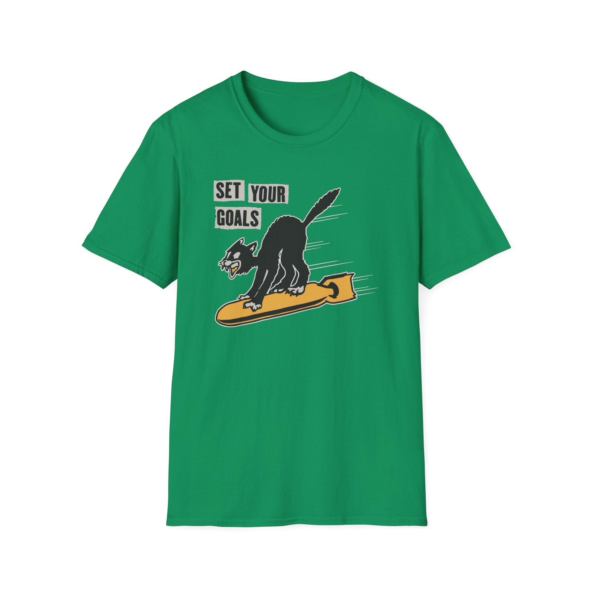 Set Your Goals Bomber Unisex Softstyle T-Shirt