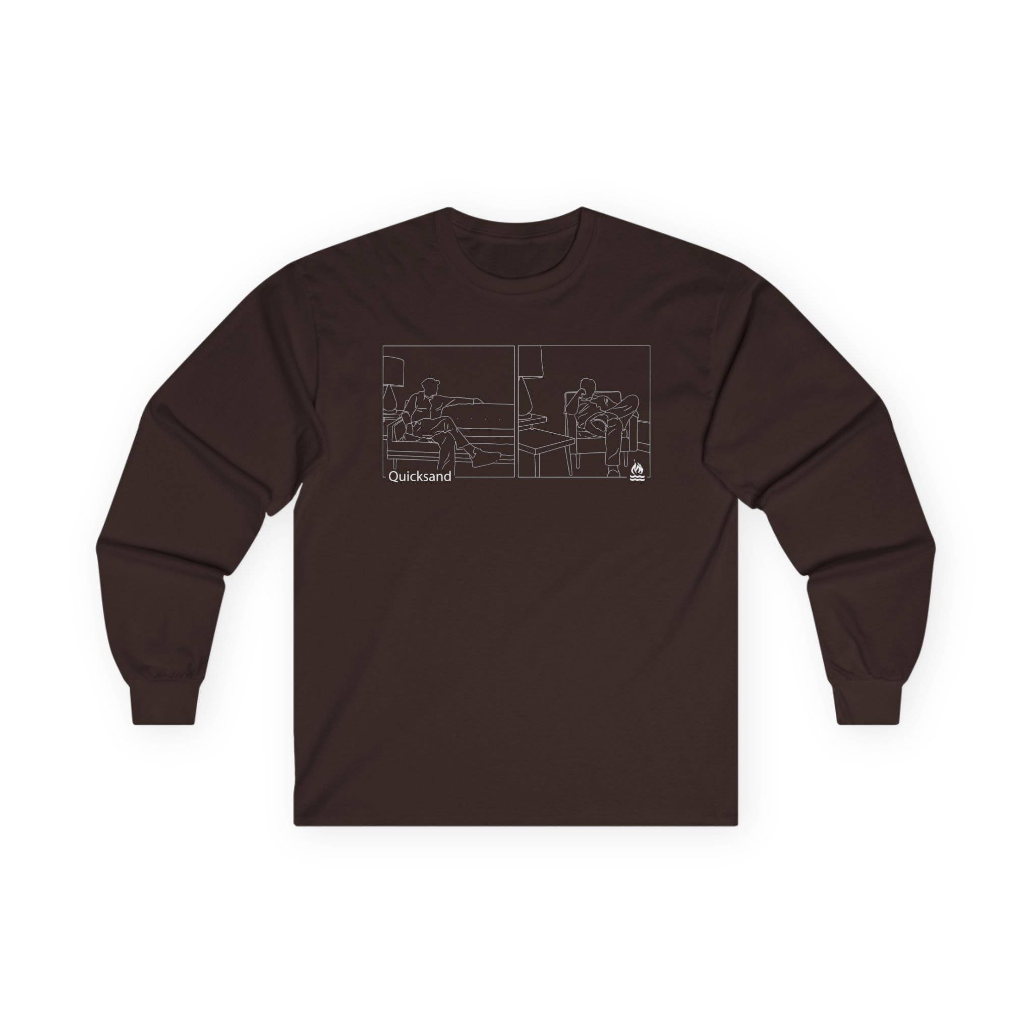Hot Water Music Quicksand Split Unisex Ultra Cotton Long Sleeve Tee