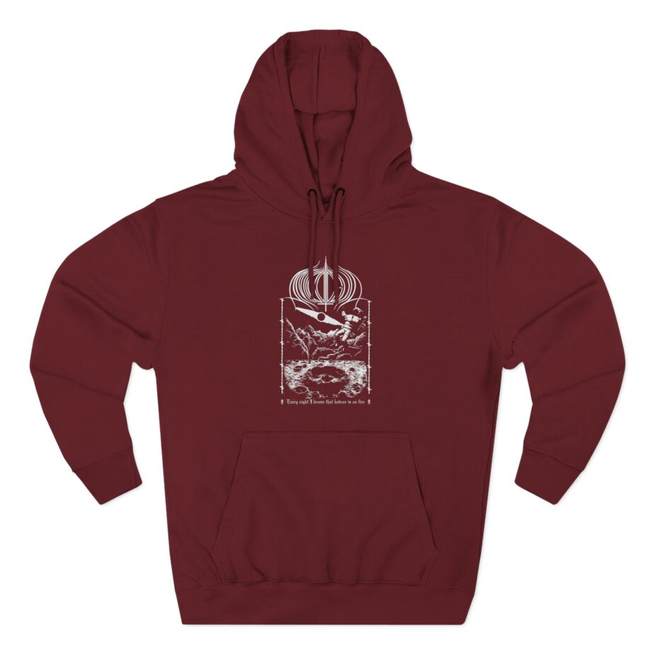 Amigo The Devil  Heavens On Fire Three-Panel Fleece Hoodie