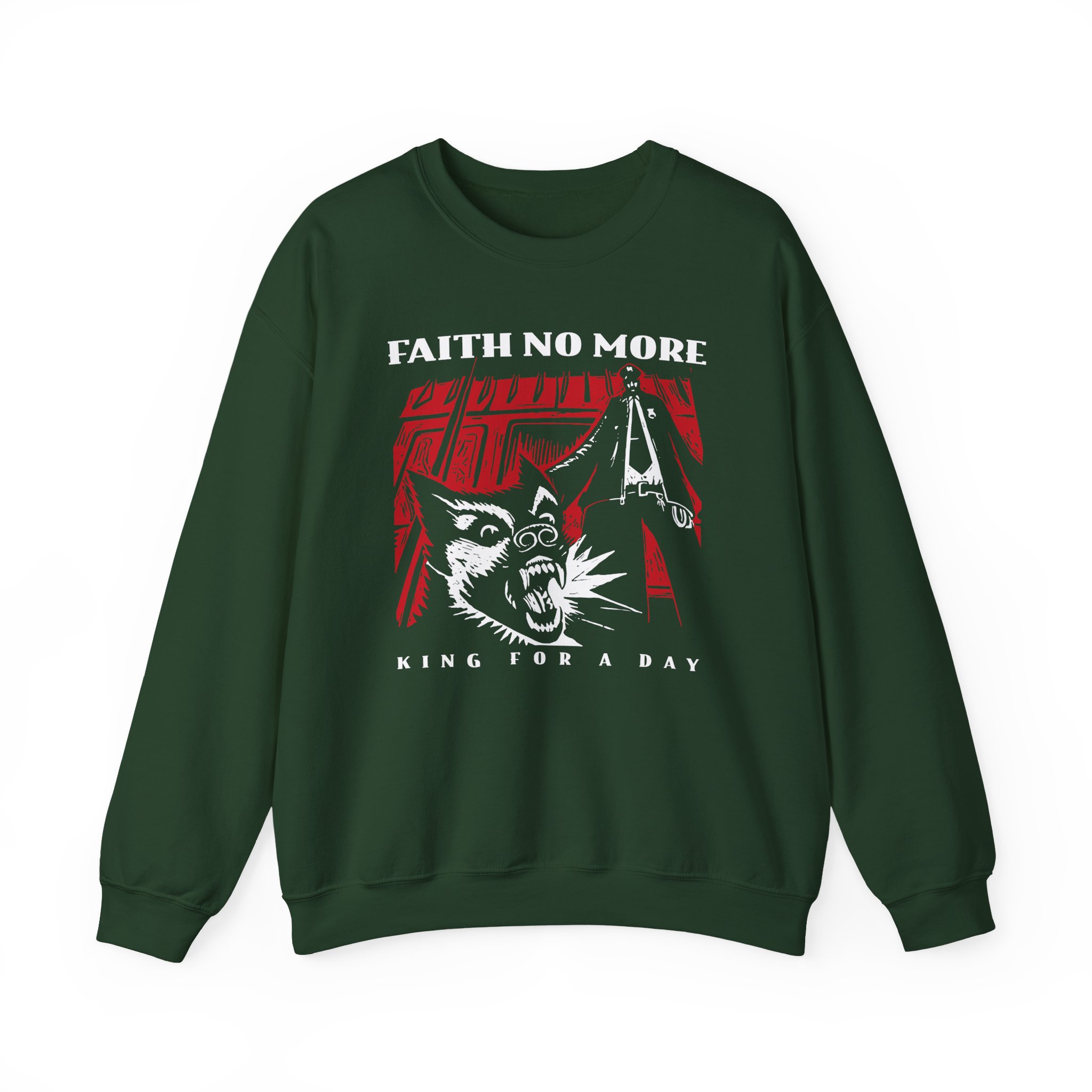 Faith No More  King for a Day Unisex Heavy Blendâ„¢ Crewneck Sweatshirt
