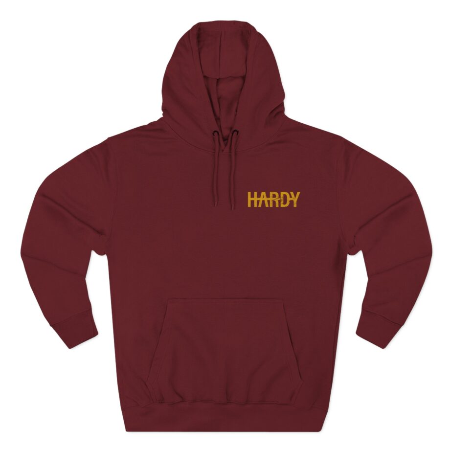 Hardy Happy Hour Three-Panel Fleece Hoodie
