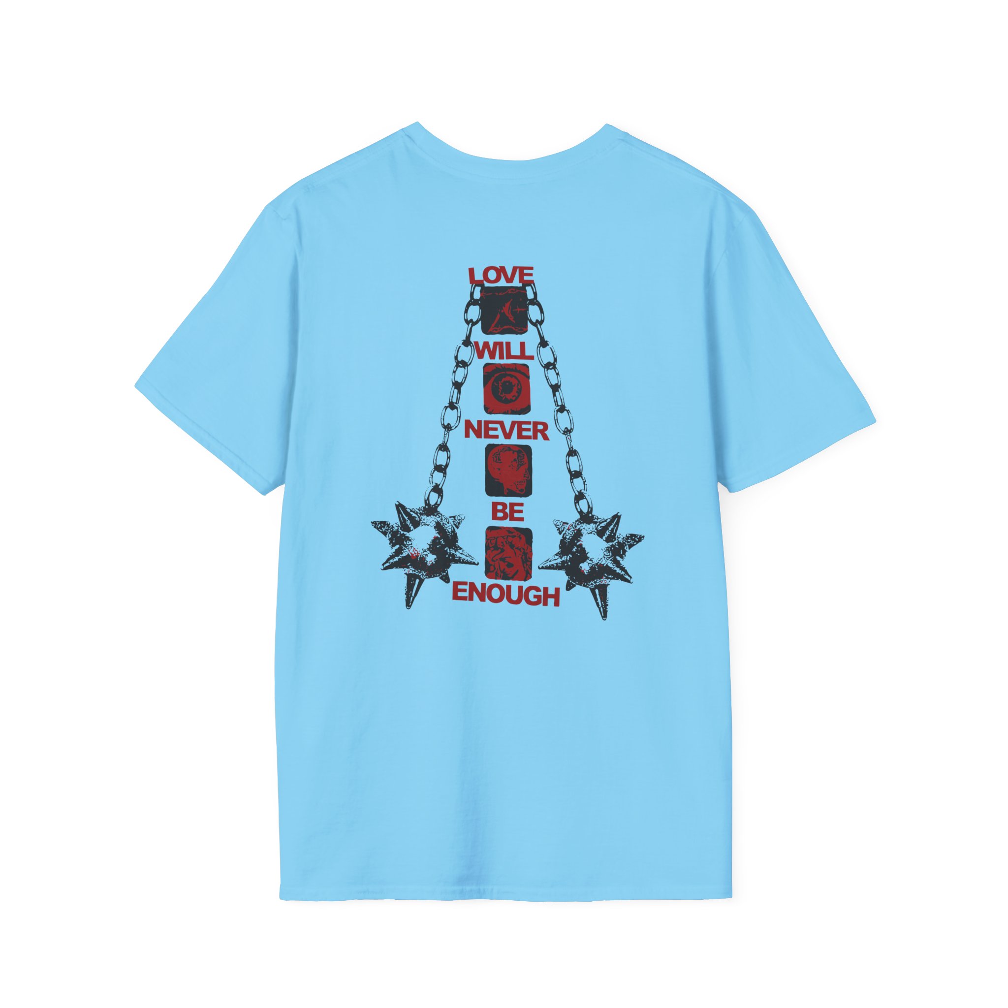 Kublai Khan - Never Enough Sportsgrey  Unisex Softstyle T-Shirt