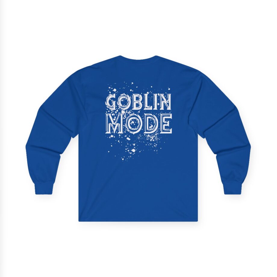 Nekrogoblikon Goblin Mode Raglan Unisex Ultra Cotton Long Sleeve Tee