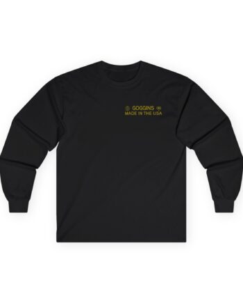 David Goggins Made in the Usa Unisex Ultra Cotton Long Sleeve Tee
